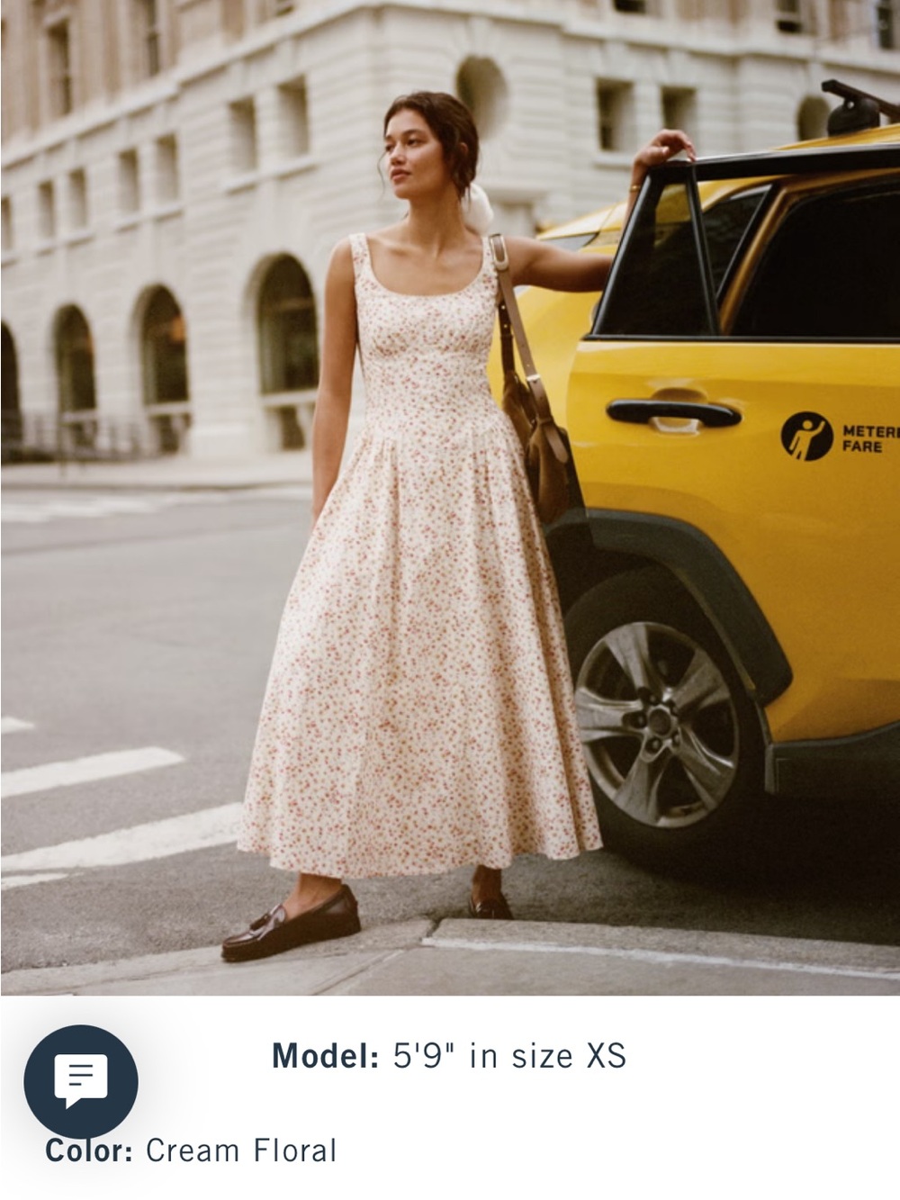 NWT Abercrombie and Fitch Bra-free midi Dylan Dress - Picture 9 of 9